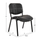 Karrige zyre Janisha HM1010.01, lëkurë PU, 54x59x78 cm, e zezë