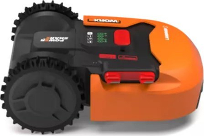 Robot kositës Worx Landroid S400 WR184E, për lëndina deri 400 m², Wi Fi, portokalli