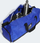 Çantë sporti Adidas 4Athlts Medium Duffel, 39L, najlon poliestër, blu me të zezë