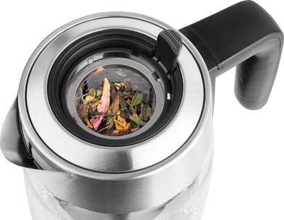 Zierëse uji ECG RK 1891 INFUSO, 1.8L, 2200W, inox dhe xham