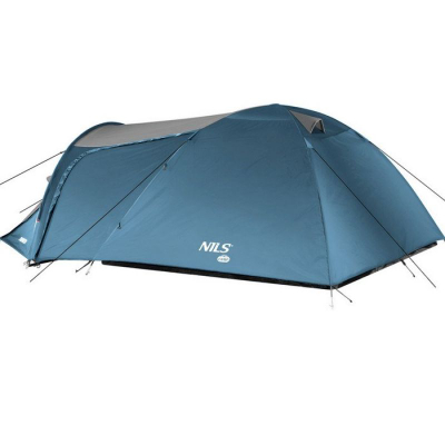 Çadër kampingu NILS CAMP Trekker NC6012, 4 veta, blu gri