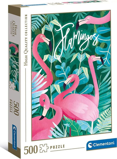 Puzzle Clementoni Fantastic Beasts Flamingos 35101, 500 elemente, shumëngjyrësh