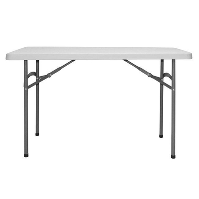 Tavolinë palosëse HomeMarkt Outdoor, plastike, 122x60x74 cm, e bardhë