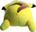 Lodër pellushi Pokémon Pikachu Sleeping, 18", premium, e verdhë