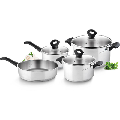 Set tenxhere Lamart LT1110, 7 pjesë, e argjendtë