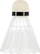 Shuttlecock badminton WISH S-350, najlon, set 6 copë, i bardhë