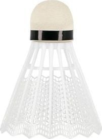 Shuttlecock badminton WISH S-350, najlon, set 6 copë, i bardhë