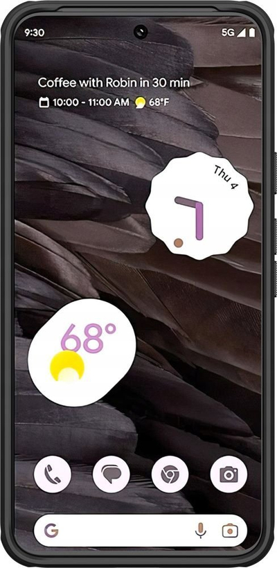 Mbrojtëse telefoni Nillkin Super Frosted Pro për Google Pixel 8, antirrëshqitëse, e zezë
