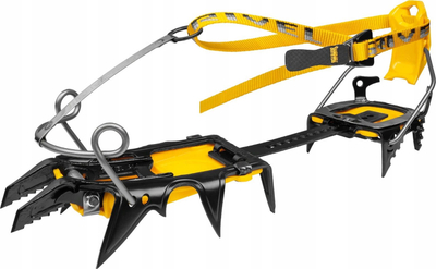 Cramponë Grivel G14 Cramp-O-Matic Evo, 12 dhëmbë çeliku, antibott, të zinj