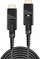 Kabllo Lindy Micro HDMI Hybrid, 30m, 4K 60Hz HDR, e zezë