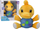 Lodër pellushi Leantoys Interactive Duck, 19cm, muzikore, e verdhë