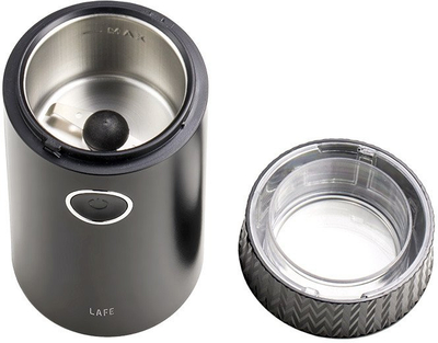 Grirëse kafeje Lafe GrindMaster, 150W, çelik inoks, e zezë