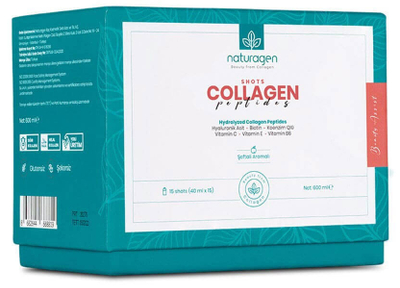 Suplemente në shishe Collagen Peptides, 15 copë