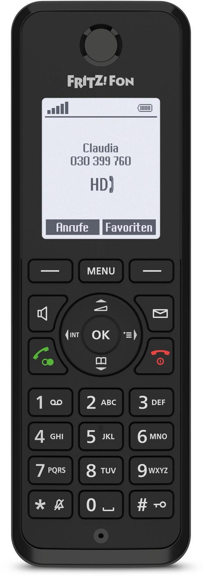 Безжичен телефон AVM FRITZFon M3, DECT, дополнителен апарат, црн
