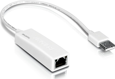 Adapter rrjeti TRENDnet TU2-ET100, USB 2.0 në Ethernet, 10/100 Mbps, i bardhë