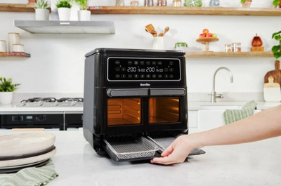 Frittezë pa vaj Breville VDF130X, 11L, 2 shporta, 2400W, e zezë
