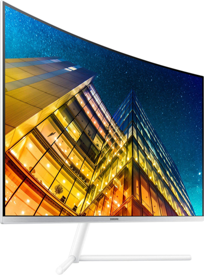 Monitor Samsung UR591C, 31.5", 4K UHD i lakuar, i bardhë