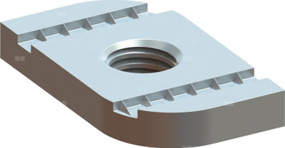Arrë rrëshqitëse NSZ NSZMFM12, M12, për profil 41mm, e galvanizuar