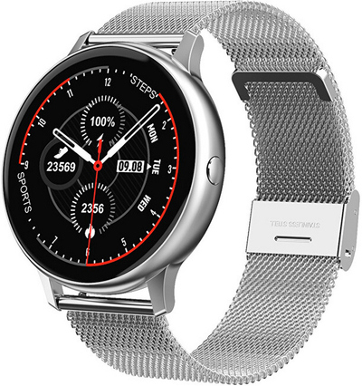 Orë e mençur Wotchi W36SST Silver Stainless