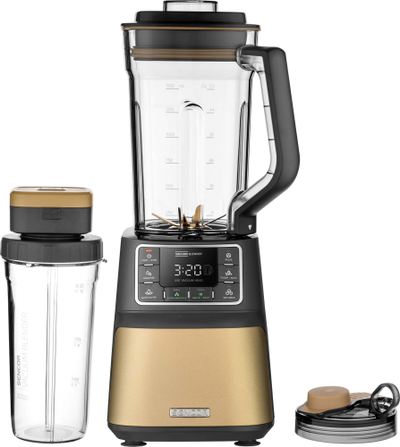 Blender tavoline Sencor SBU 7677CH, mikser me vakum, 1400W, gri
