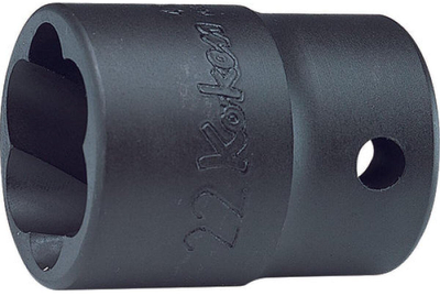 Çelës dopsë Nut Twister Ko-ken 4127-19, 19mm, 1/2" square, i zi