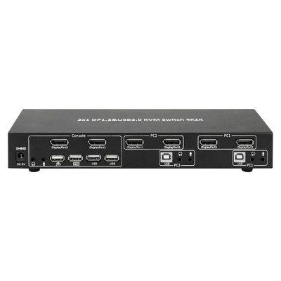 KVM switch Techly 101928, 2 porta, DisplayPort, 4K