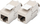 Modul keystone rrjeti Digitus DN-93615, CAT 6A, i ekranizuar, set me 2 copë, ngjyrë argjendtë