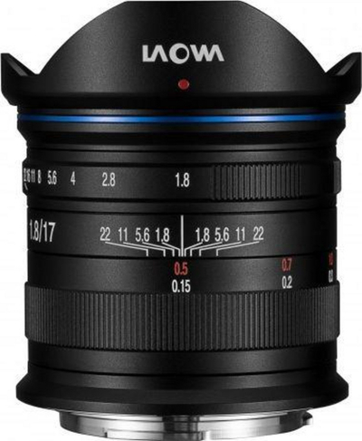 Објектив Лаова 17mm f/1.8 MFT, Мајкро Фор Трдс, црн