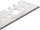 Tehe trapezoidale Wolfcraft Professional, 0.50mm, 52mm, set 5 copë