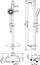 Sistem dushi Oras Nova 7413u me rubinet termostatik, krom