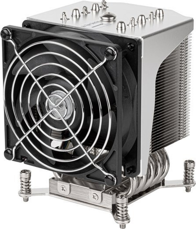 Ftohës procesori SilverStone SST-XE04-2066, 4U, për Intel LGA2011 2066, argjentë
