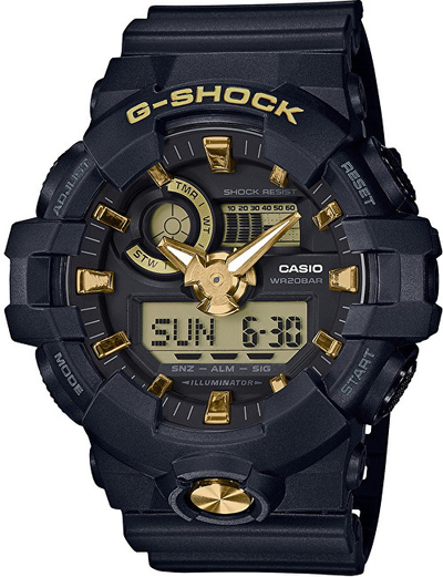 Orë dore Casio G/G Shock GA 710B-1A9