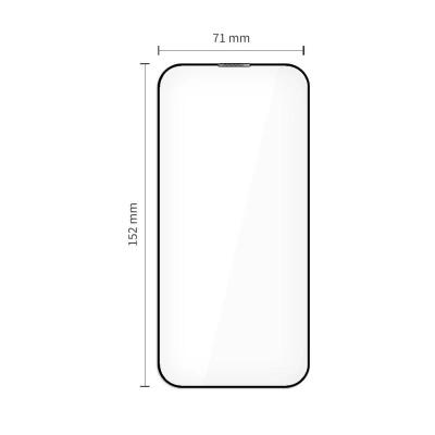 Qelq mbrojtës Tech-Protect Quick Set+ 2-pack, 9H, për iPhone 17 Air, i zi
