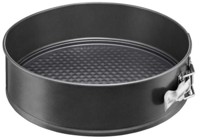 Метална кутија за бисквити Excellent Houseware Cookie Tin, 24x7 cm, црна