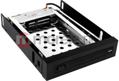 Kуќиште за диск Icy Box IB-2216StS, 2.5" во 3.5", SATA, алуминиум, црна