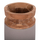 Vazo dyshemeje dekorative Linter HM4662.05S, fiber cement, 34x60 cm, gri mat