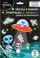 Set kreativ gërvishtës Kidea Glowing Cosmos, 5 fletë, që ndriçojnë në errësirë, shumëngjyrësh