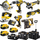 Set veglash pa kabllo DeWALT DCK755P3T, 18V, 7 copa, i verdhë