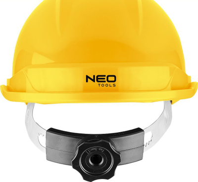 Helmet mbrojtës NEO 97-220, material ABS, i bardhë