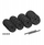 Set hantelash REBEL ACTIVE Bitumen, 2x15kg, i zi