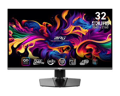 Monitor MSI MPG 321URX, 31,5", QD-OLED, 4K UHD, 240Hz, 0.03ms, i zi