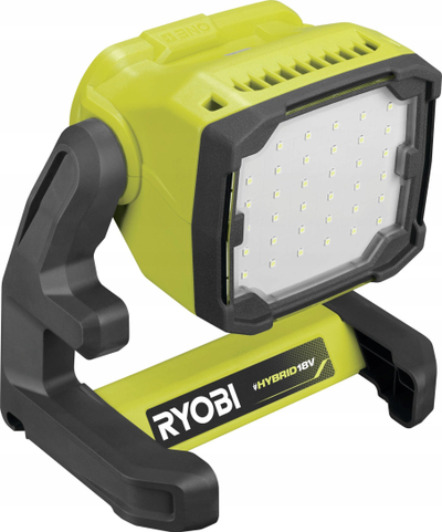 Prozhektor pune Ryobi ONE+ 18V, LED, pa kabllo, jeshil