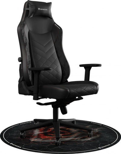 Tapet mbrojtës për karrige Genesis Tellur 400 Round Lava, 100cm, rrethor, shumëngjyrësh