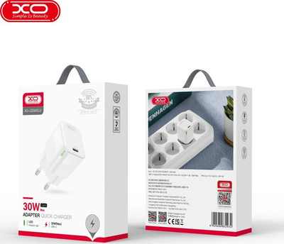 Karikues muri XO CE06, 30W PD, 1x USB C, i bardhë