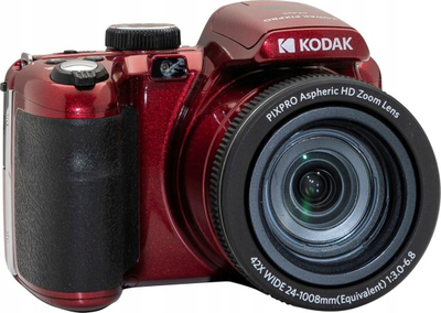 Aparat fotografik Kodak PIXPRO AZ425, 20MP, zmadhim optik 42x, i kuq