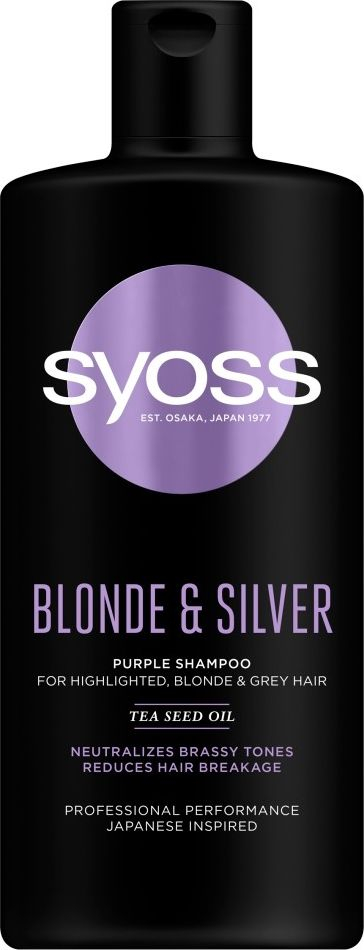 Shampon kundër toneve të verdha Syoss Blonde & Silver, 440ml
