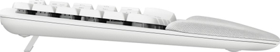Tastierë Logitech Wave Keys for Mac, ergonomike, Bluetooth, e bardhë