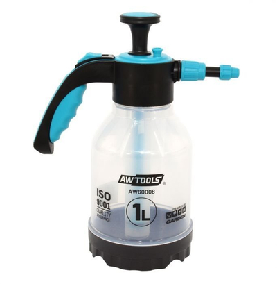 Spërkatës presioni AWTools AW600008, 1L, me rregullim spërkatjeje, transparent