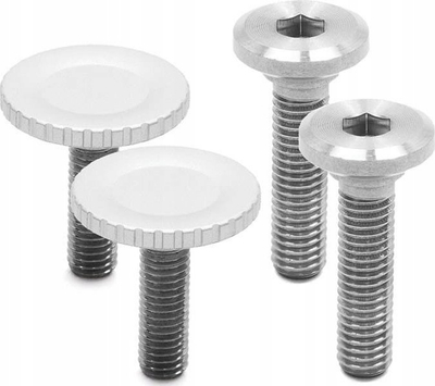 Set bulonash Peak Design Bolt Pack, 2 copë, argjendtë
