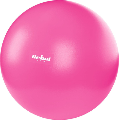 Top gjimnastike Rebel Active, 25 cm, për pilates dhe rikuperim, rozë
